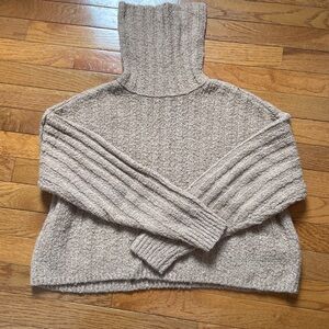 American Eagle Outfitters Ribbed Turtleneck Sweater